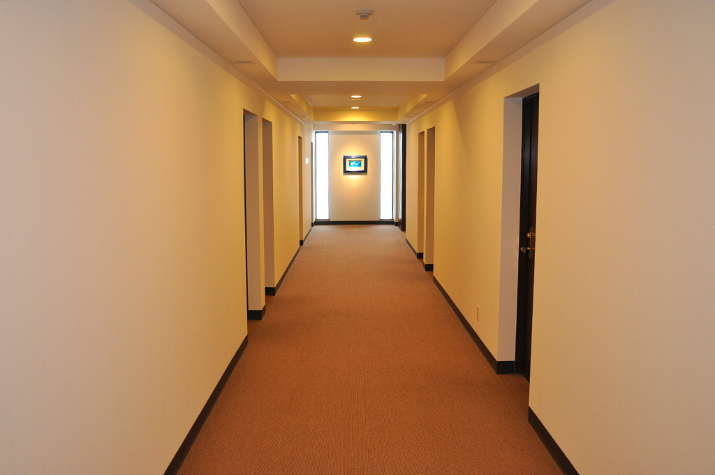 2階、3階客室廊下